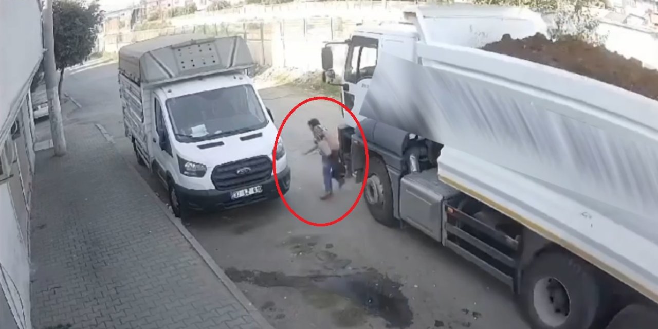 Hafriyat Kamyonunun Çarptığı Yaya Öldü