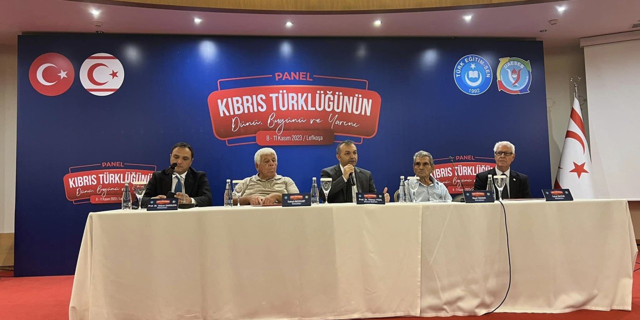 Kktc’nin 40’ıncı Kuruluş Yıl Dönümünde Türk Eğitim-sen’den Anlamlı Panel