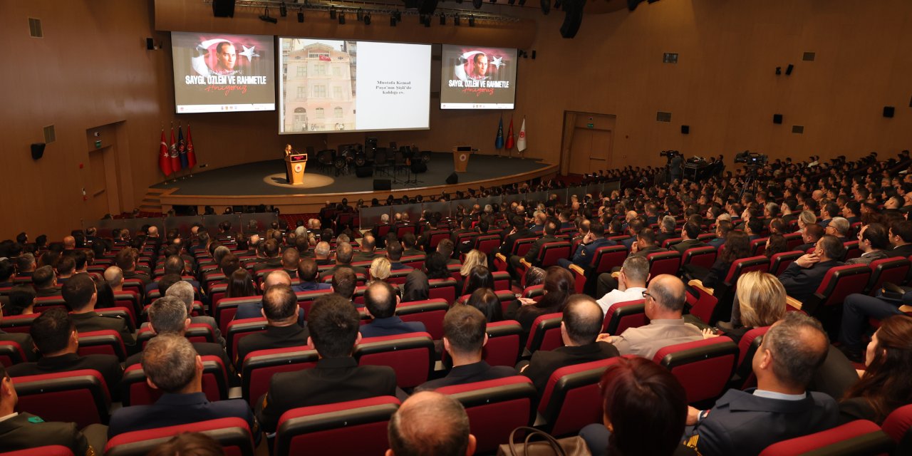 Msb'de Atatürk'ü Anma Töreni