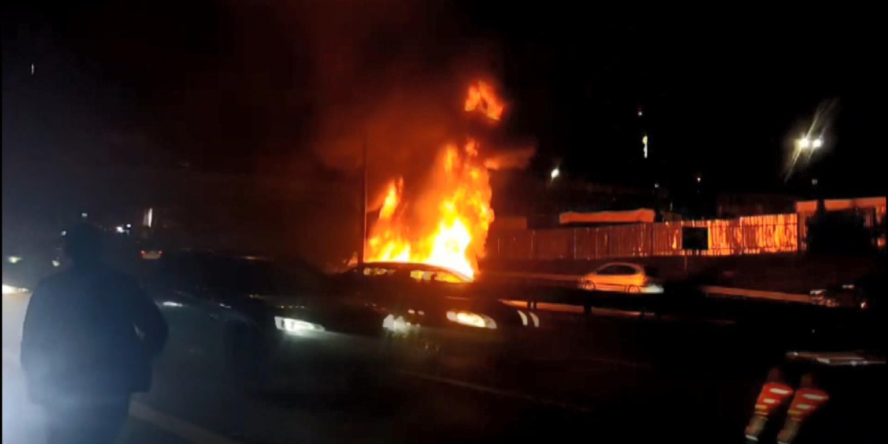 Sultanbeyli Tem Otoyolunda Zincirleme Trafik Kazası