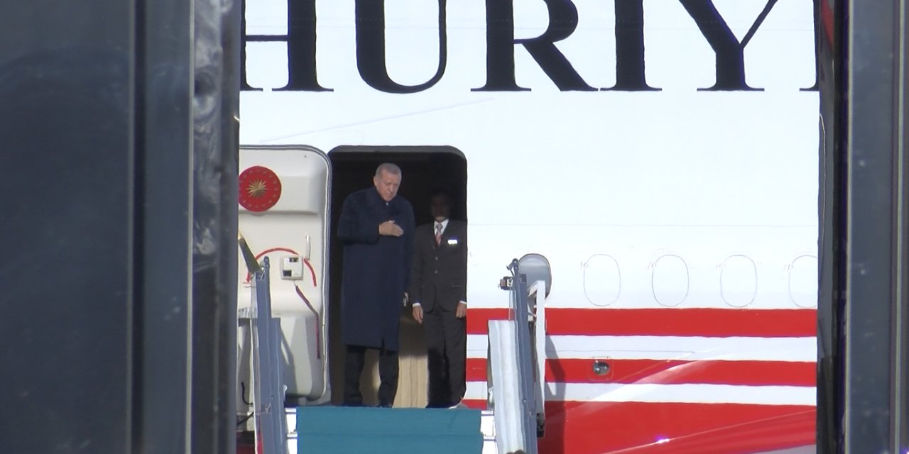 Cumhurbaşkanı Erdoğan, Suudi Arabistan'a Gitti