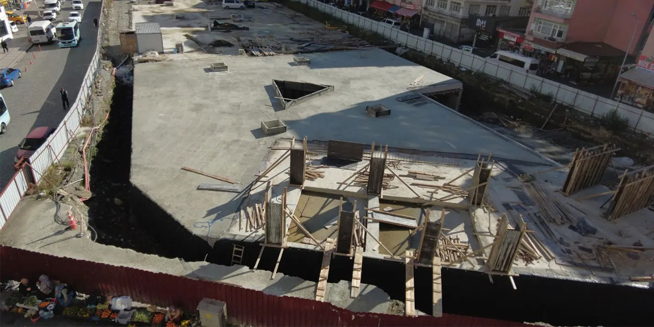 Rize Belediyesi Dalyan'da Çalışmalarını Sürdürüyor