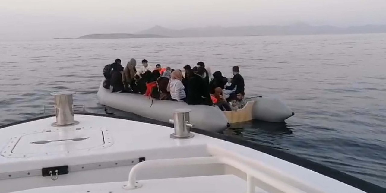Bodrum’da 77 Kaçak Göçmen Kurtarıldı, 39 Kaçak Göçme Yakalandı