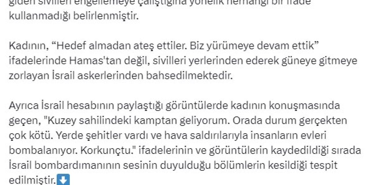 İsrail'in Resmi Hesabından Yapılan Dezenformasyon Açığa Çıktı