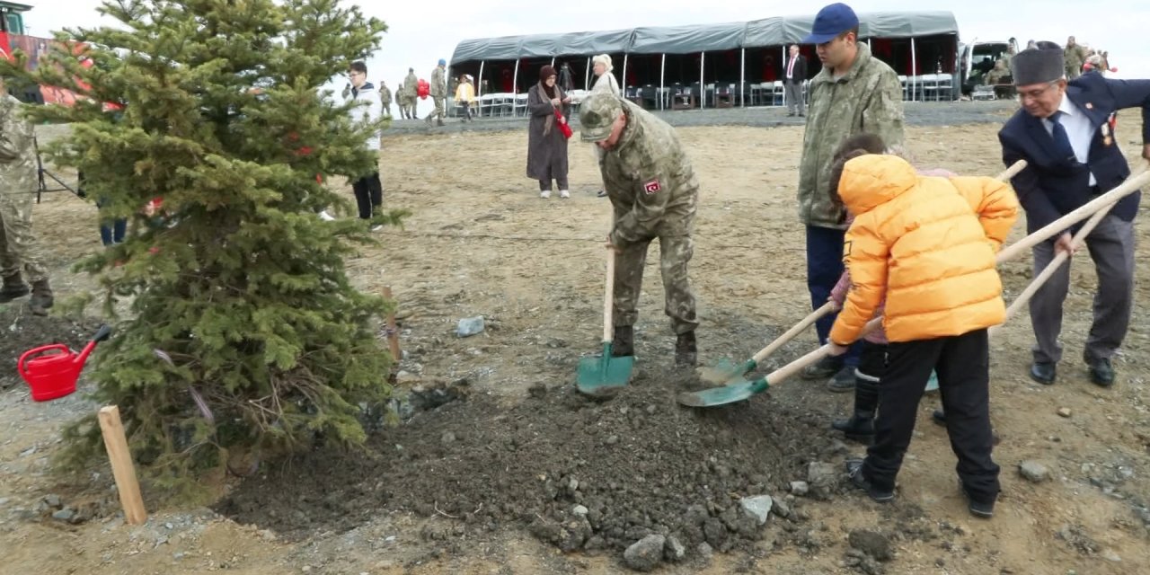 Hasdal Kışlası'nda 5 Bin 600 Fidan Dikildi