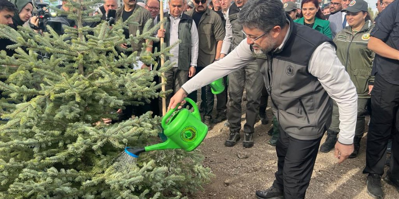 Bakan Yumaklı: 81 İlde Cumhuriyet Ormanları Kuruyoruz