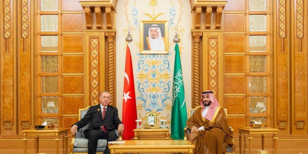 Cumhurbaşkanı Erdoğan, Veliaht Prens Bin Selman’la Bir Araya Geldi