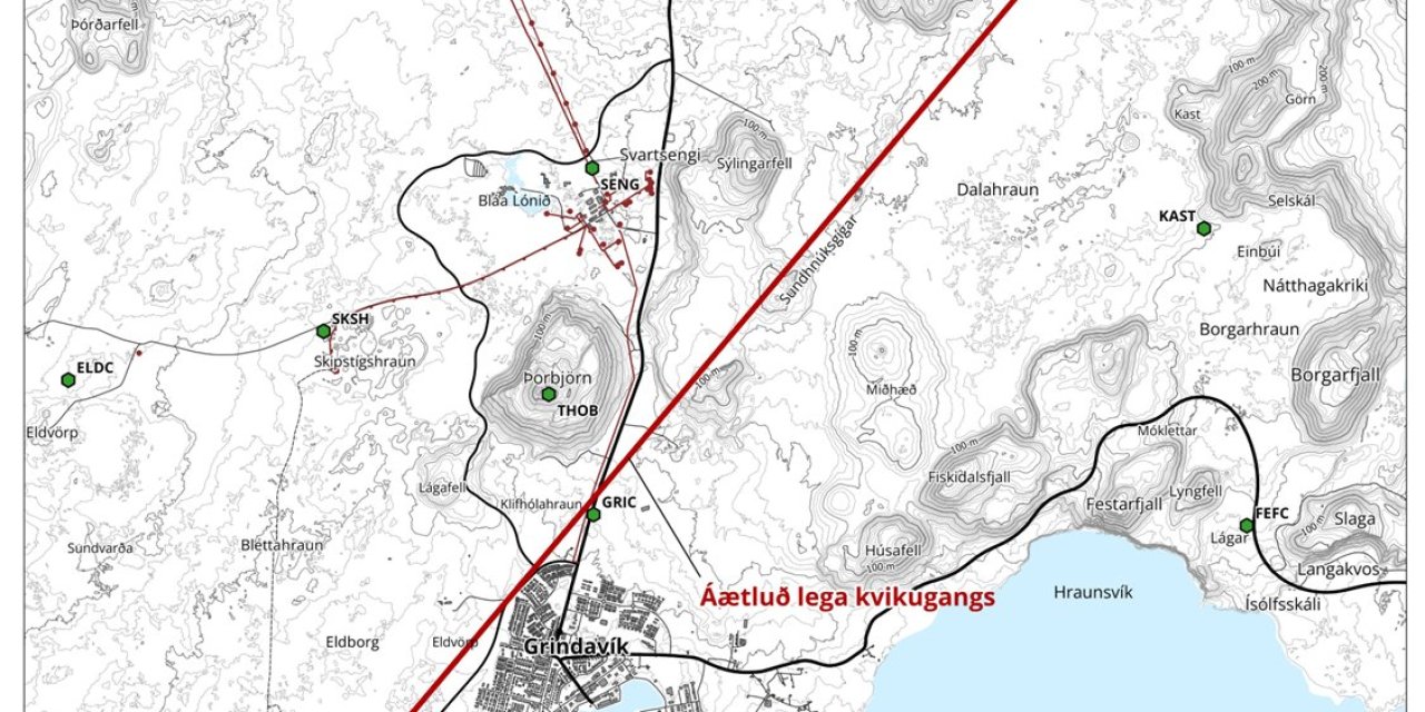 İzlanda’da Yanardağ Alarmı: Kasabanın Tamamı Tahliye Edildi
