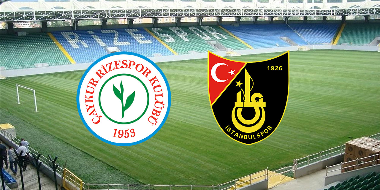 Çaykur Rizespor’un İstanbulspor maçı 11’i açıklandı