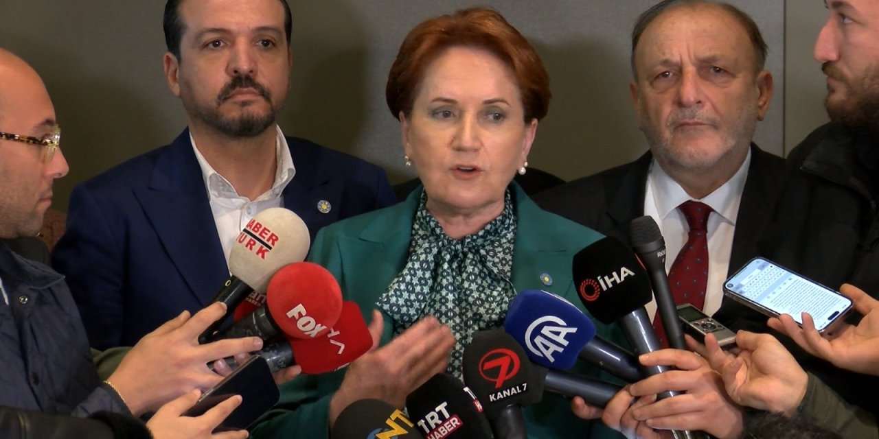 Akşener: Bu Bir Devlet Krizi; Çok Tehlikeli