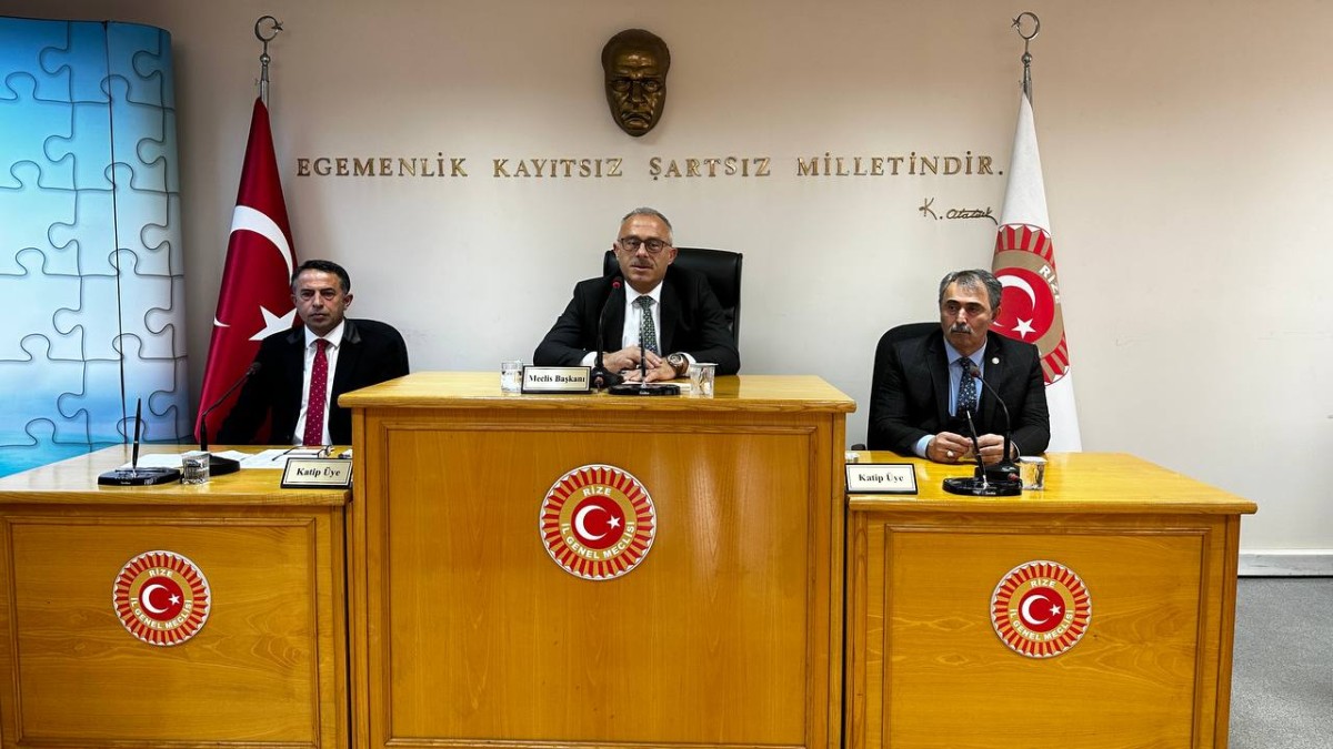 Rize İl Genel Meclisine Çorbacı Başkanlık Edecek