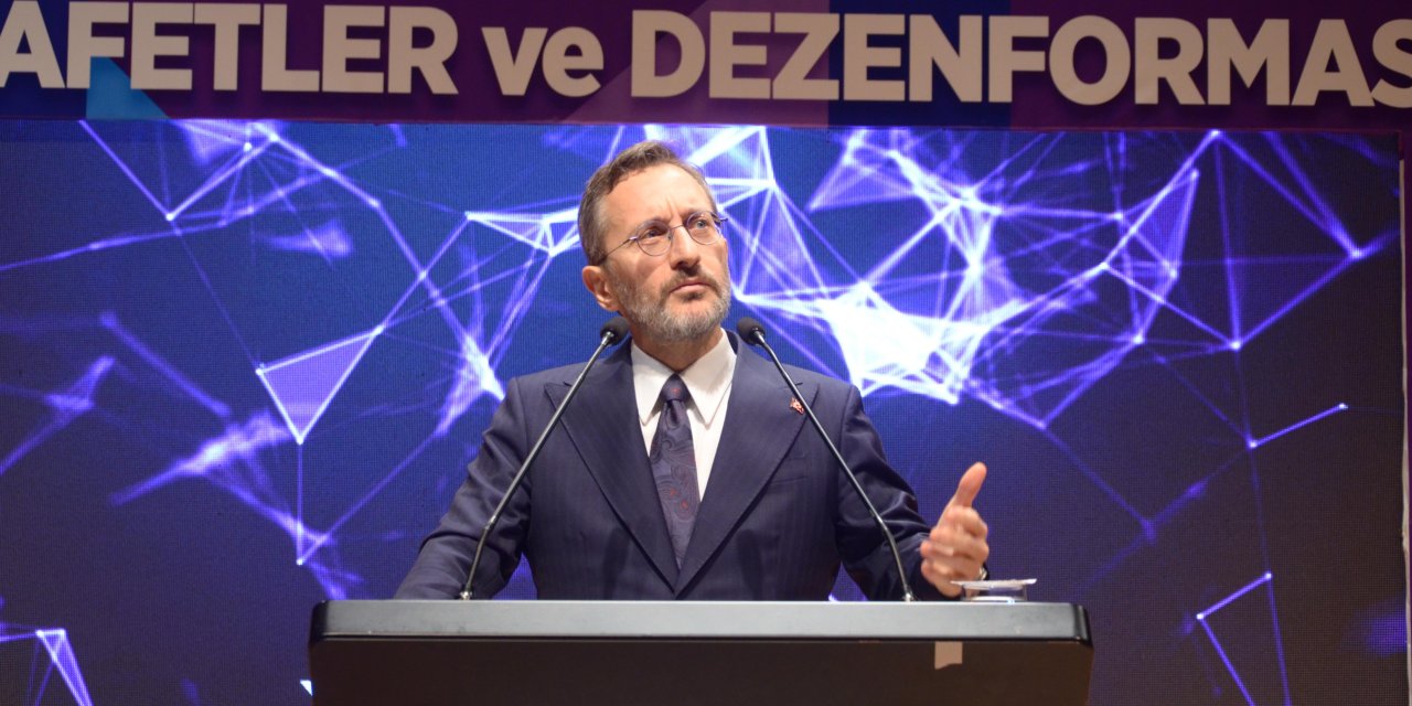 Fahrettin Altun: İsrail'in Gazze Saldırılarına Dair 100’ün Üzerinde Kasıtlı Yalan Haberi İfşa Ettik