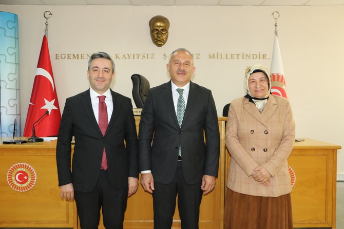 Rize İl Genel Meclis Başkanı Türüt ve Meclis Üyesi Alim, İl Genel Meclisine Veda Etti