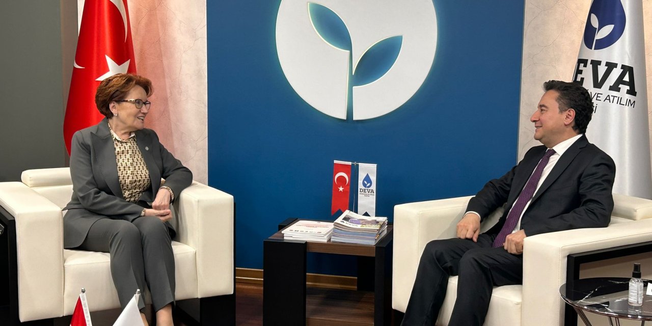 Akşener'den Babacan'a Taziye Ziyareti