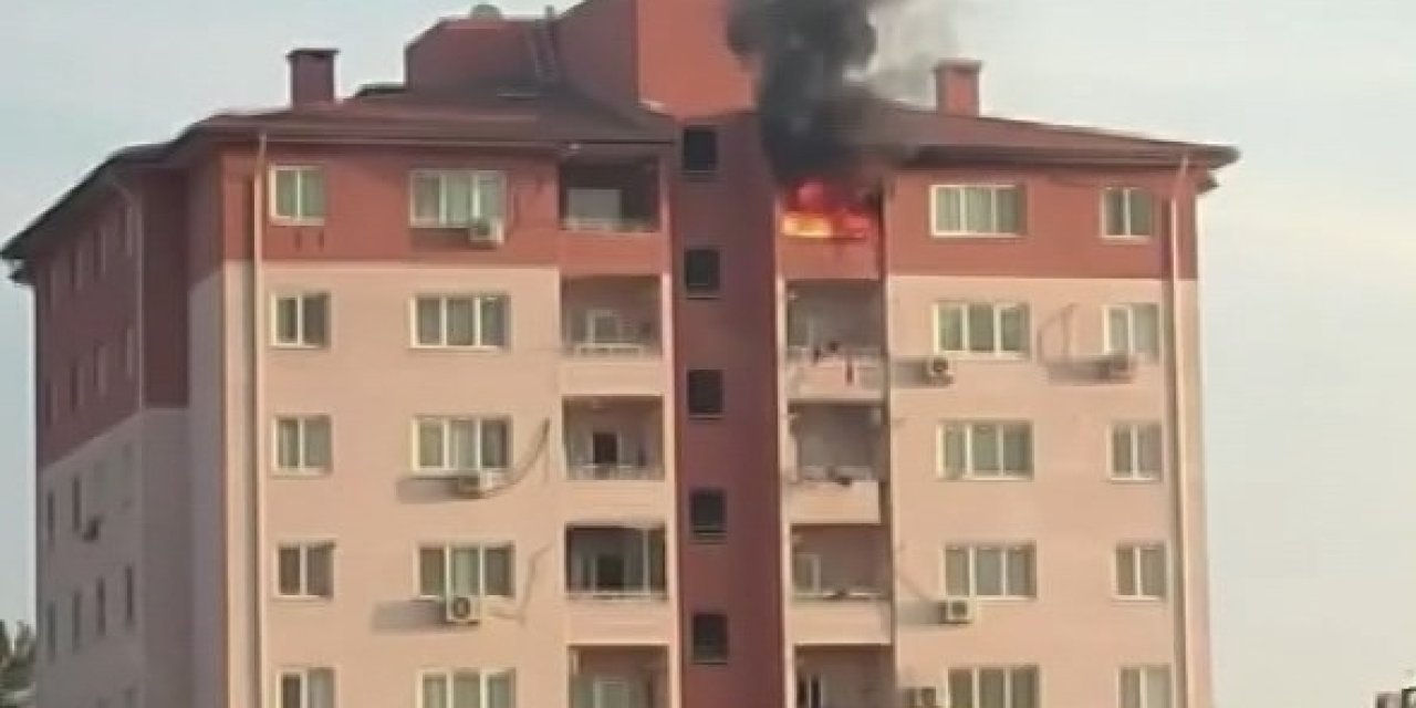 Diyarbakır’da 8’inci Ana Jet Üssü’ndeki Lojmanda Yangın