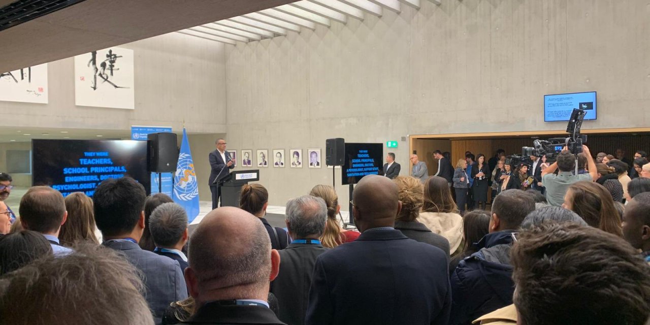 Dsö Çalışanlarından, Gazze'de Ölen Bm Çalışanları İçin Saygı Duruşu