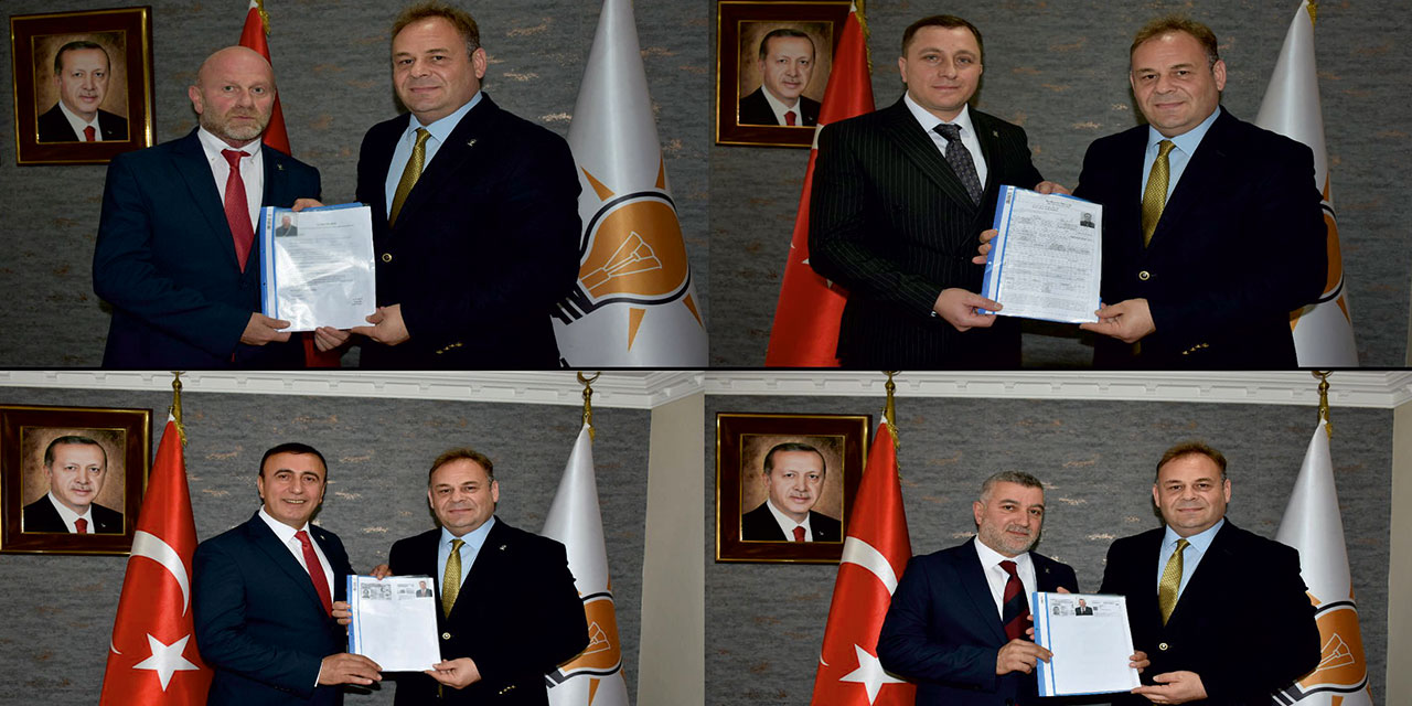 AK Parti Rize’de Belediye Başkan Aday Adaylığı Başvuruları Devam Ediyor