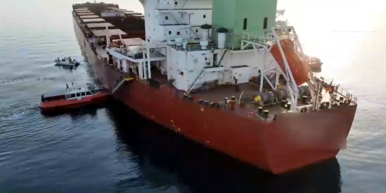 İskenderun Körfezi'nde Demirli Gemide 51 Kilo 750 Gram Kokain Ele Geçirildi