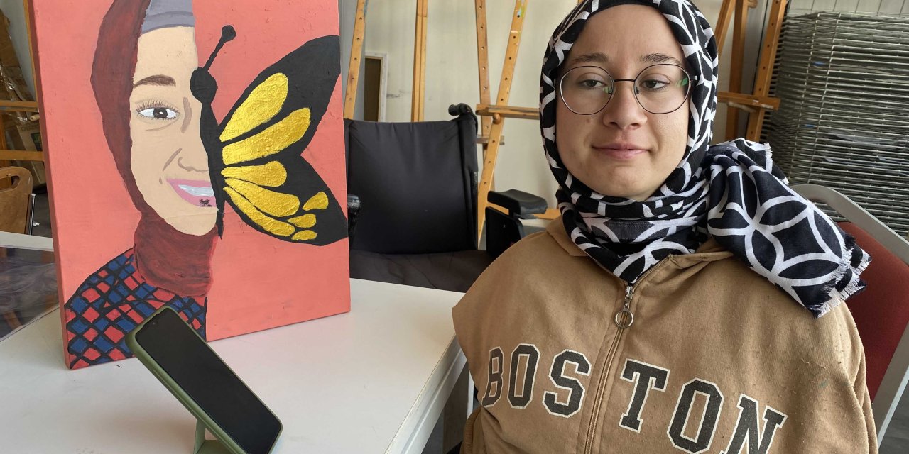 Doğuştan Kolları Olmayan Resim Öğrencisi Ayşe'nin Protez Mücadelesi