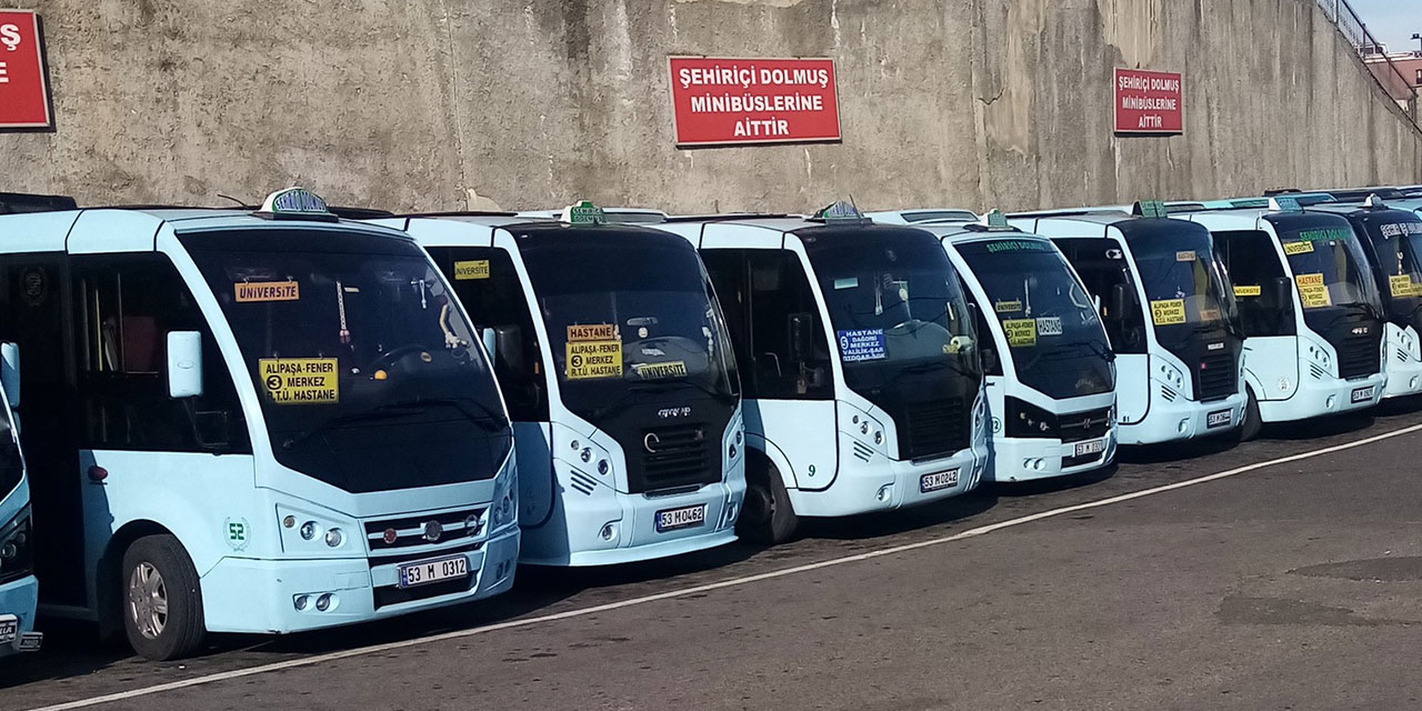 Rize'de 6 No'lu Ekspres Hat Hizmete Girdi