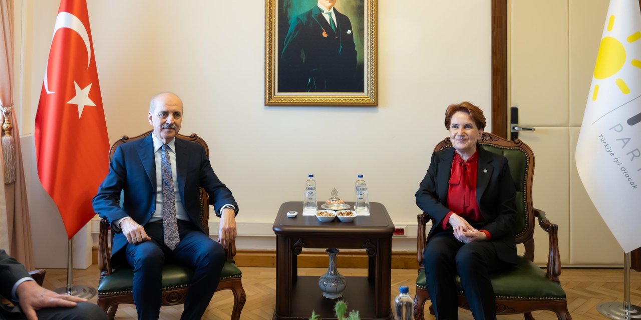 Tbmm Başkanı Kurtulmuş, Akşener İle Görüştü