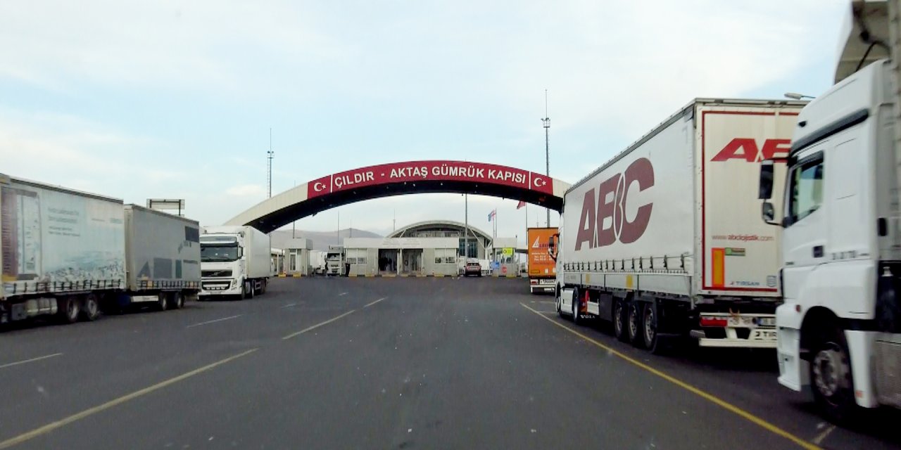 Çıldır Aktaş Gümrük Kapısı'nda İhracat Yüzde 50 Arttı