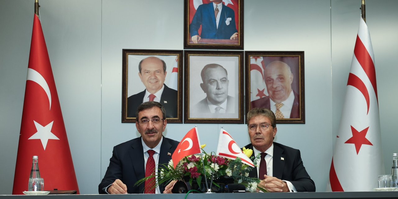 Cumhurbaşkanı Yardımcısı Yılmaz, Kktc’de Temaslarda Bulundu