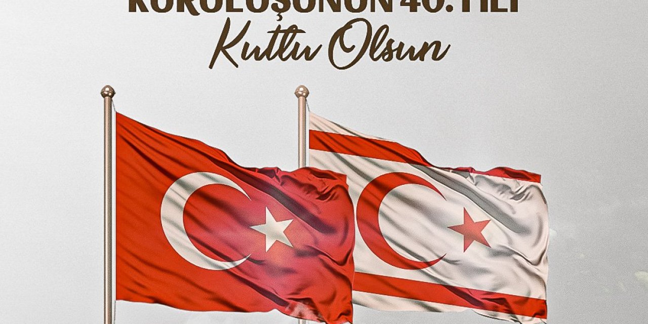 Kurtulmuş, Kktc'nin 40'ıncı Kuruluş Yıl Dönümünü Kutladı