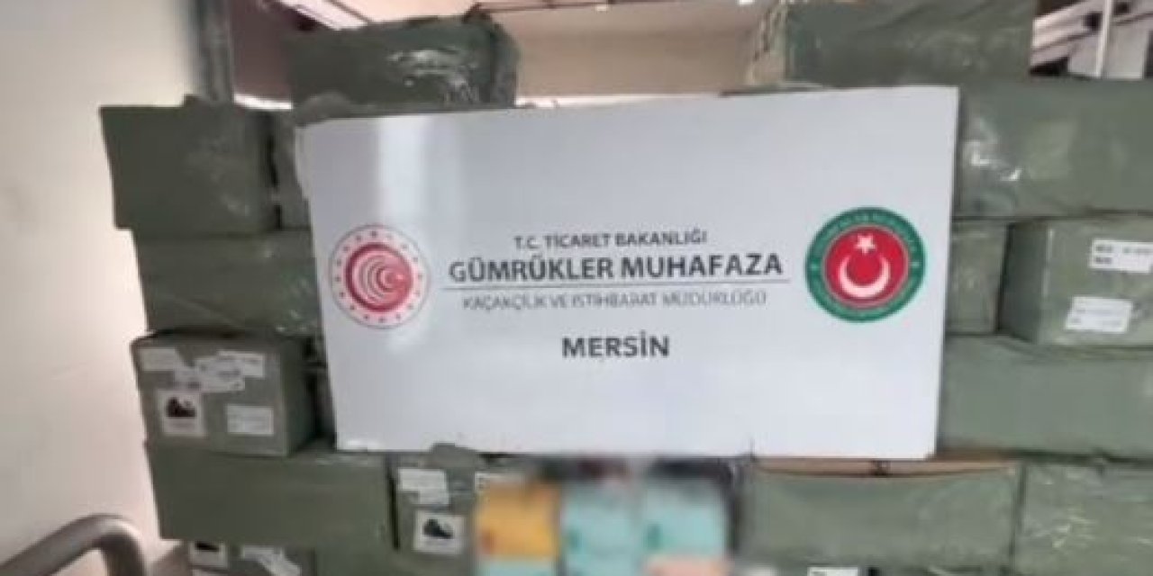 Bakan Bolat: Mersin'de 113 Bin 250 Adet Kaçak Elektronik Sigara Ele Geçirildi