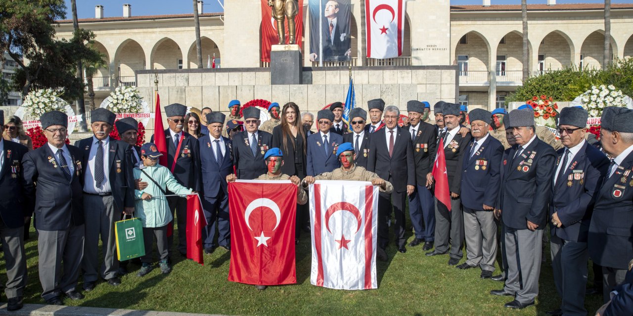 Kktc'nin 40'ıncı Kuruluş Yıl Dönümü Mersin'de Kutlandı