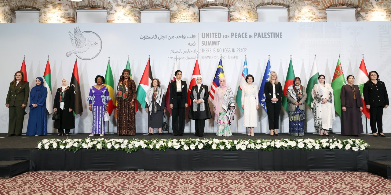 Emine Erdoğan: İki Devletli Bir Çözüm Diliyoruz