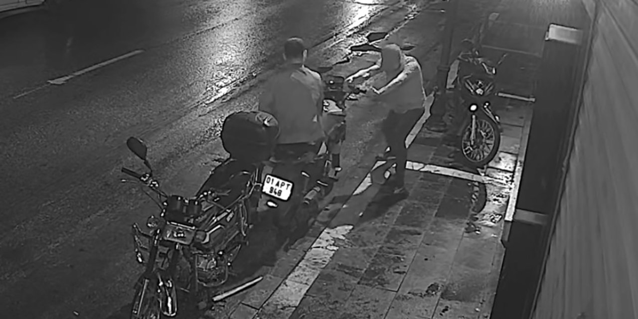Motosiklet Hırsızı, Güvenlik Kameralarından Tespit Edilip Yakalandı