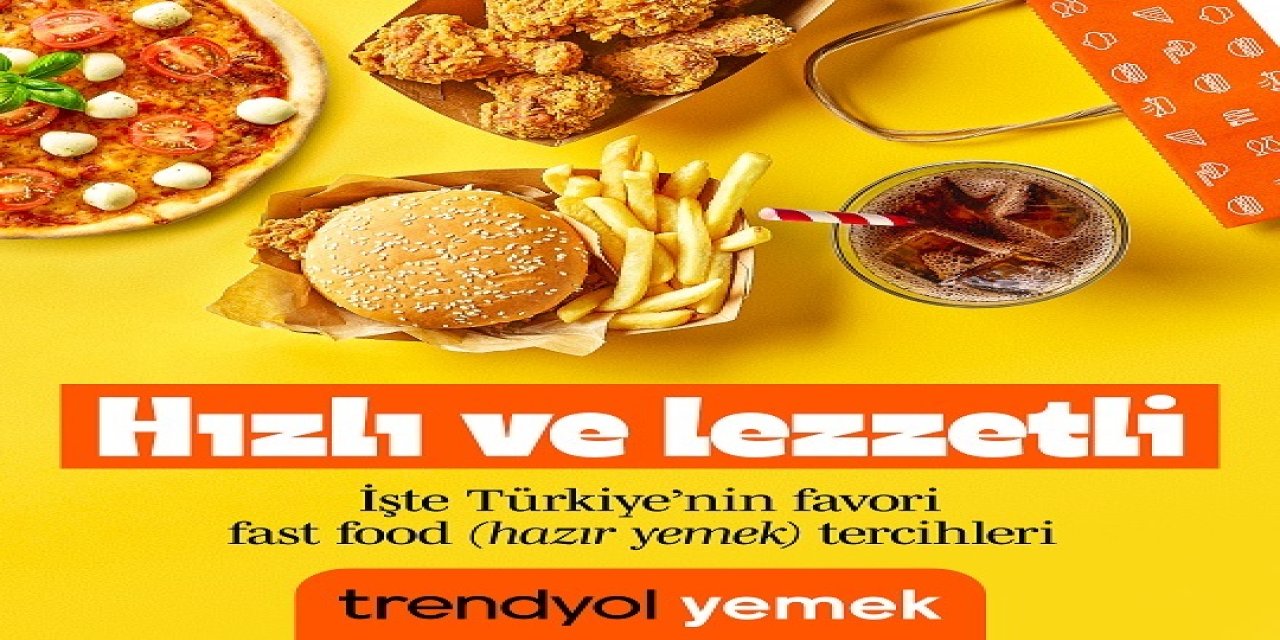 Trendyol Yemek Sipariş Verilerini Paylaştı: İlk Sırada Döner Var