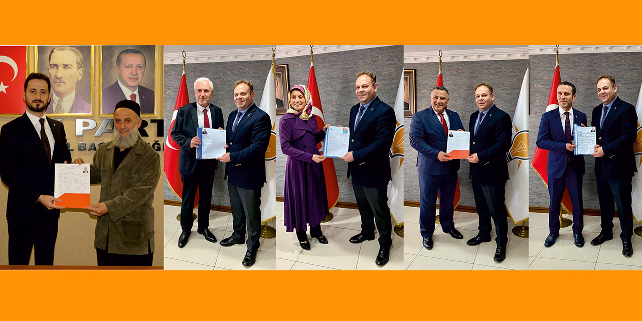 AK Parti'de Çayeli'den 5 Aday Adayı Daha