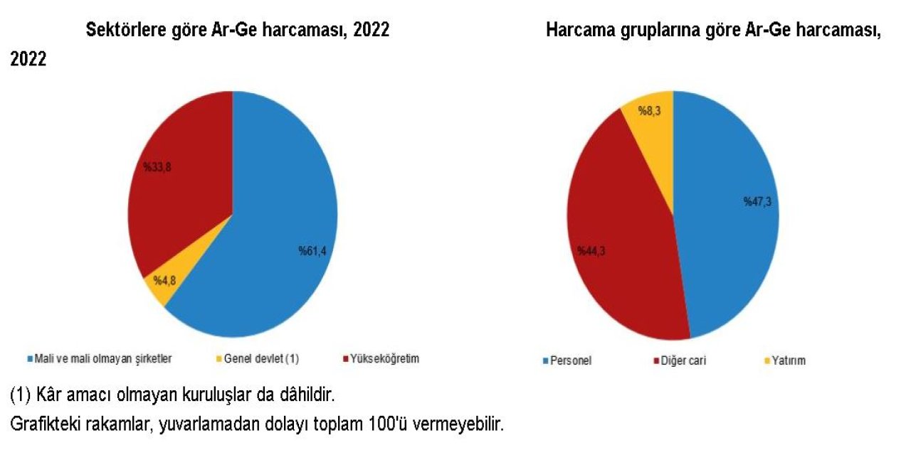 Tüik: 2022 Ar-ge Harcaması 198,6 Milyar Oldu