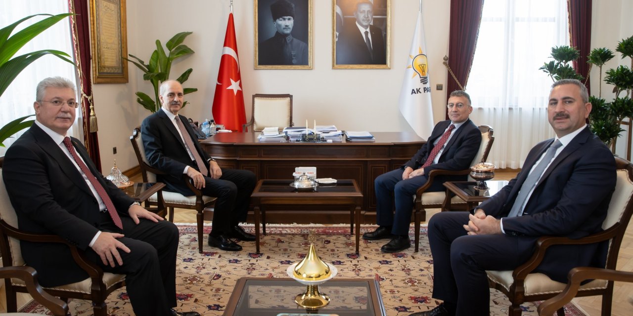 Tbmm Başkanı Kurtulmuş'tan Siyasi Partilere Ziyaret (3)