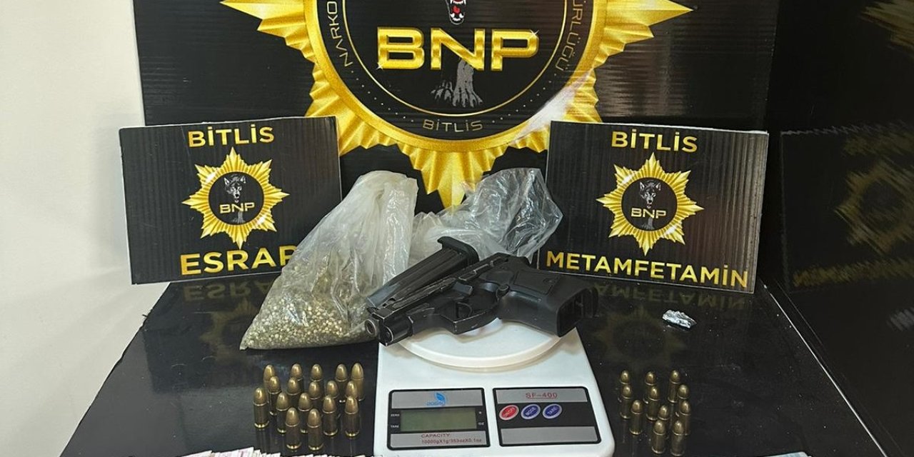 Bitlis'te Uyuşturucu Operasyonunda 2 Tutuklama