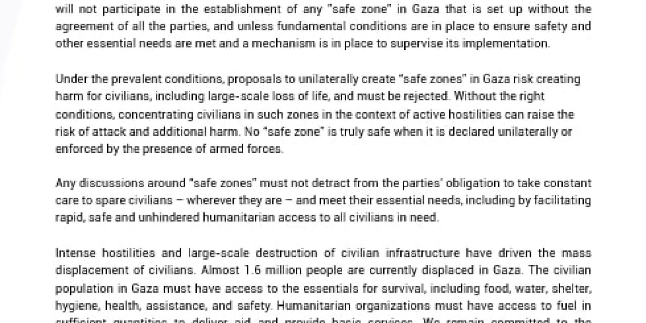 Bm Şefleri, Güneydeki Güvenli Bölge Kurulumuna Katılmayacaklarını Duyurdu