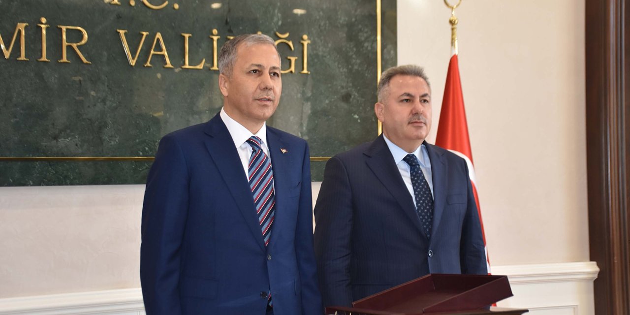 İçişleri Bakanı Yerlikaya İzmir'de