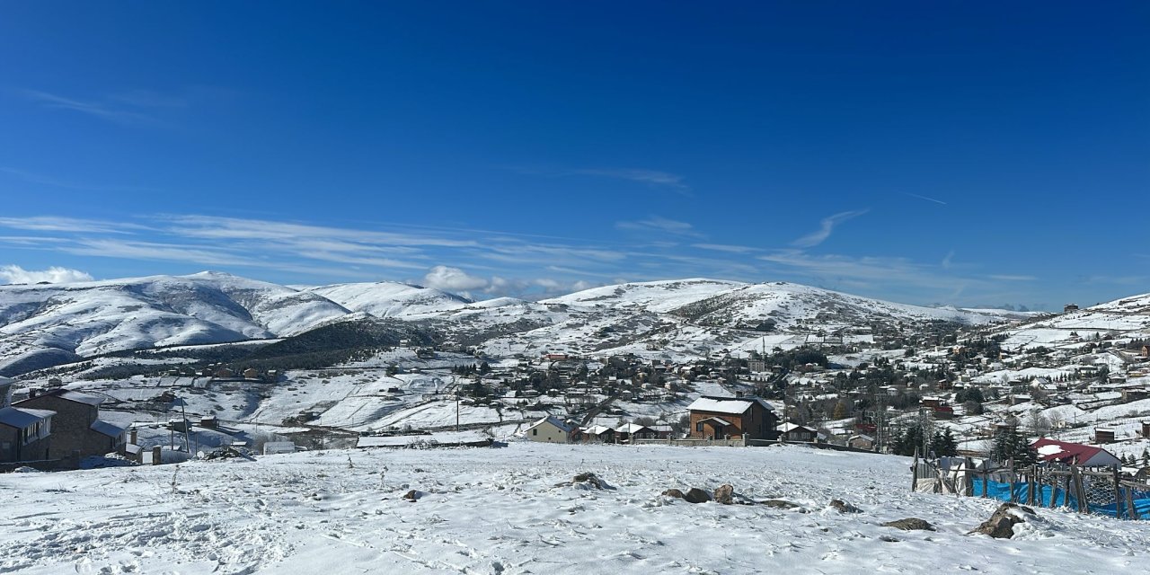 Ordu'nun Yüksek Kesimleri Beyaza Büründü
