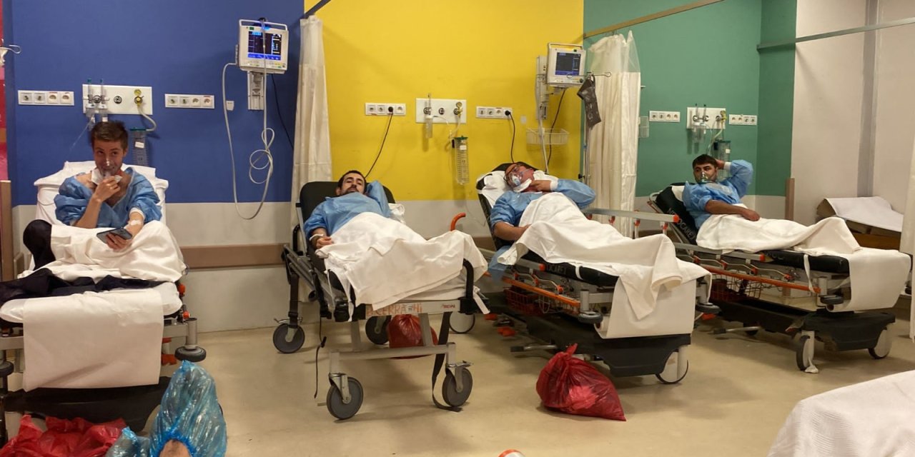 Kimyasal Sızıntıdan Etkilenen 14 Kargo Çalışanı Gözlem Altında