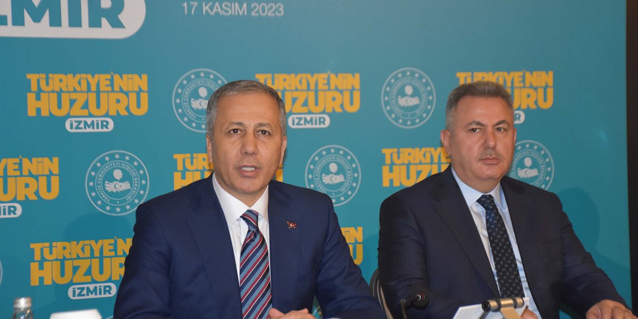 İçişleri Bakanı Yerlikaya, İzmir'de (2)