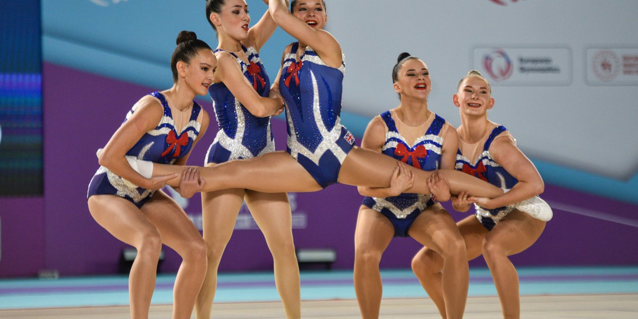 Aerobik Cimnastik Avrupa Şampiyonası Seremonisi Gerçekleşti