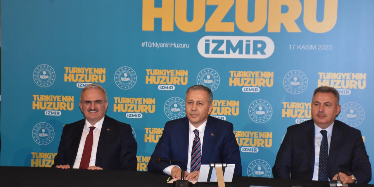 İçişleri Bakanı Yerlikaya, İzmir'de (3)