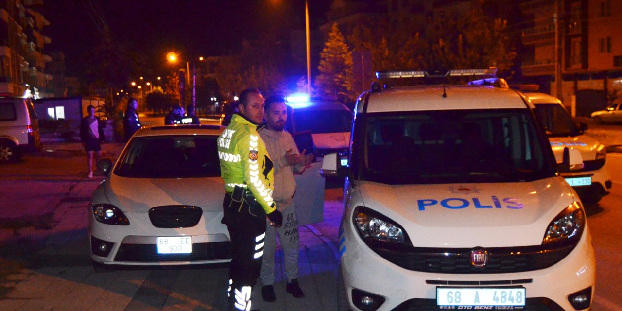 'Dur' İhtarına Uymayan Alkollü Sürücü, Takiple Yakalandı