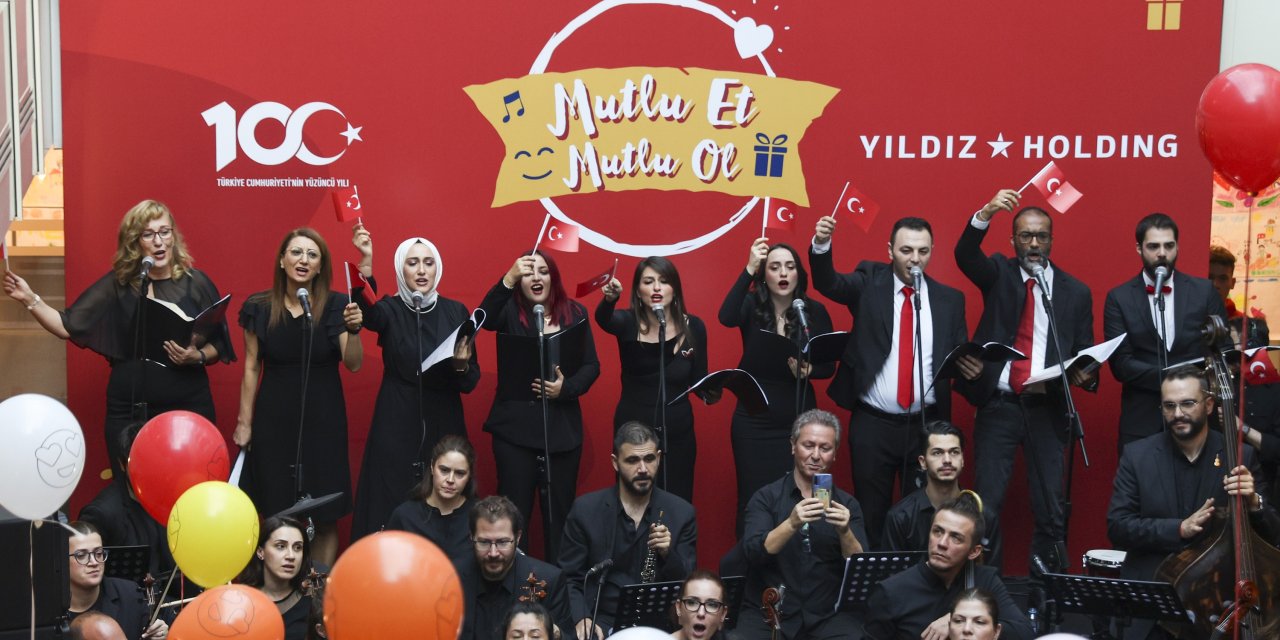 Yıldız Holding ‘Mutlu Et Mutlu Ol Günü'nü Cumhuriyetin 100'üncü Yılı Coşkusuyla Kutladı