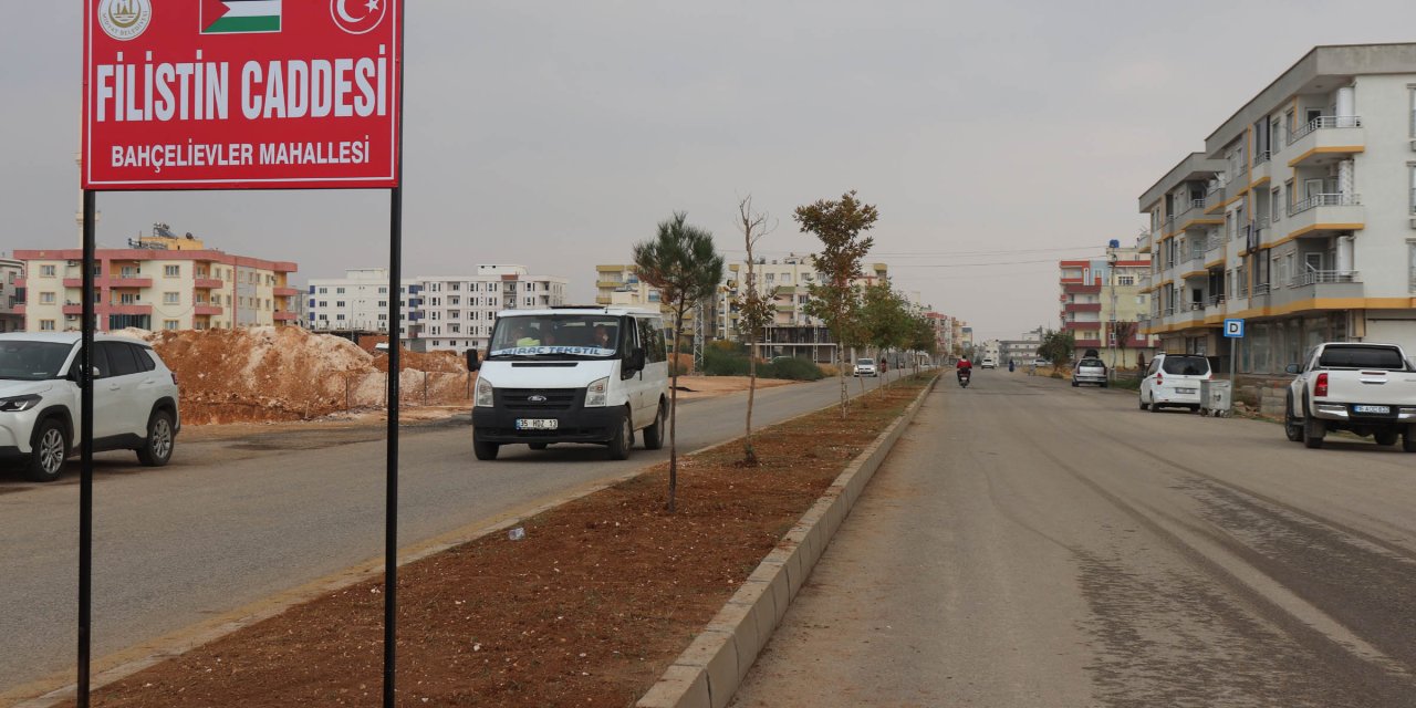 Midyat'ın En Uzun Caddesinin İsmi, 'Filistin' Olarak Değiştirildi