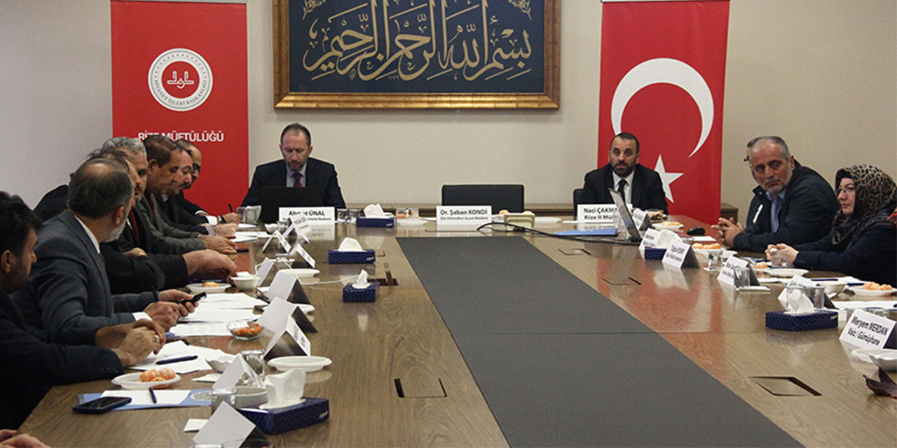 Rize’de Bölgesel İrşat Stratejisi Çalıştayı düzenlendi