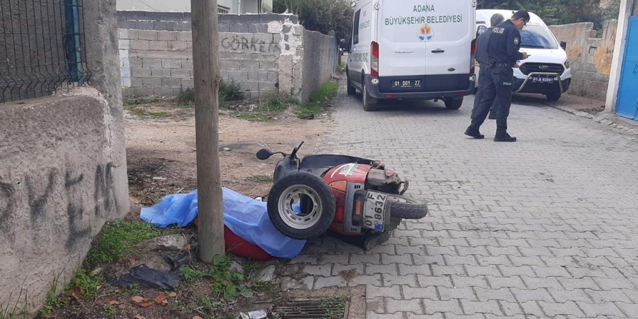 Devrilen Motosikletin Yanında Ölü Bulunan Sürücü İçin Kalp Krizi Şüphesi