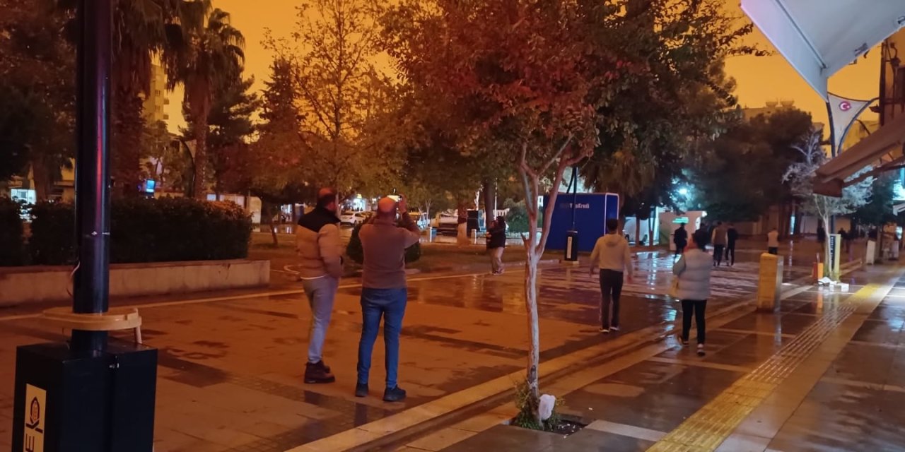 Mardin'de Fırtına Ve Toz Taşınımı